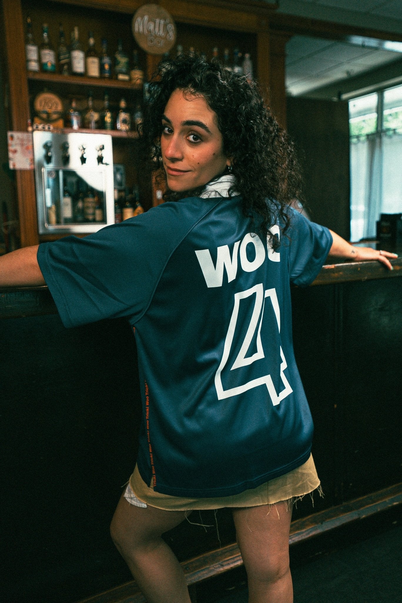 Tricki Woo Vintage Match Jersey – Midnight Blue - Tricki Woo