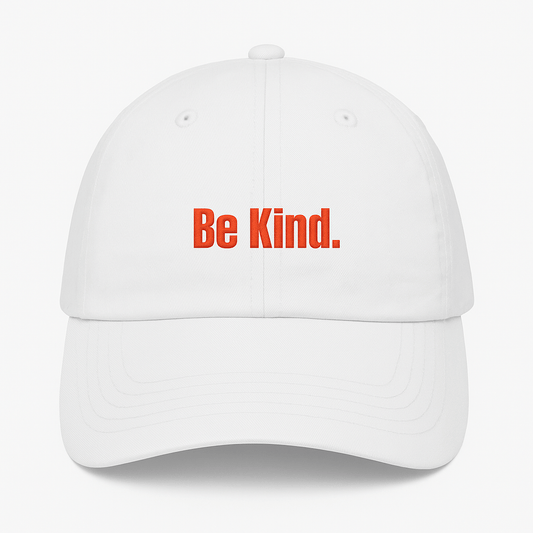 Be Kind Dad Hat - White - Tricki Woo