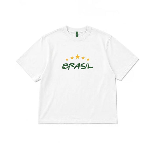 Brasil Reverse Stitched Tee - Tricki Woo