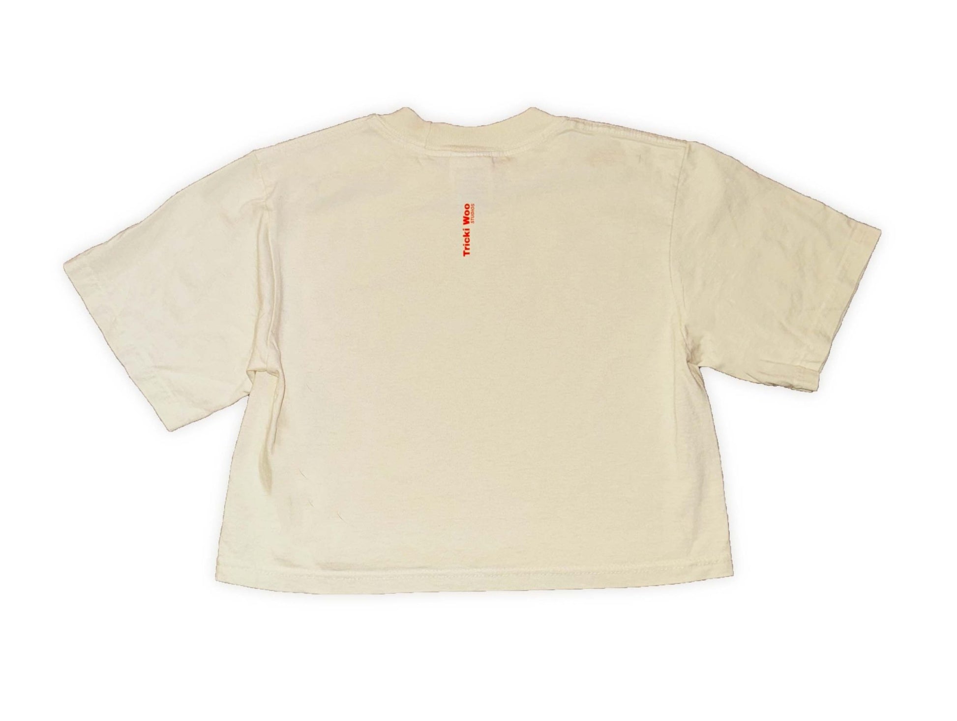 Tricki Woo Kind Crop Top - Cream - Tricki Woo