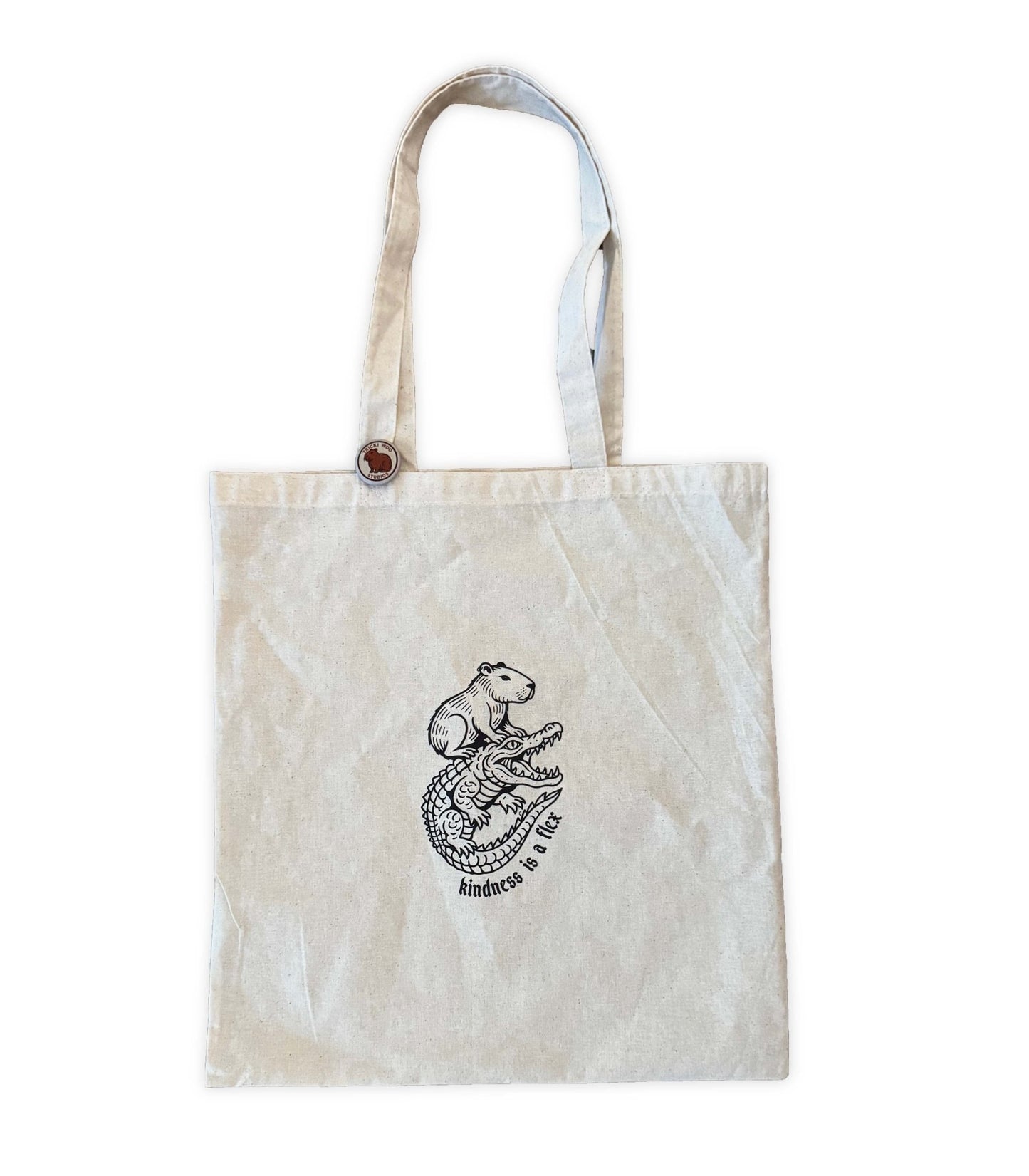 Tricki Woo Kind Tote Bag - Cream - Tricki Woo