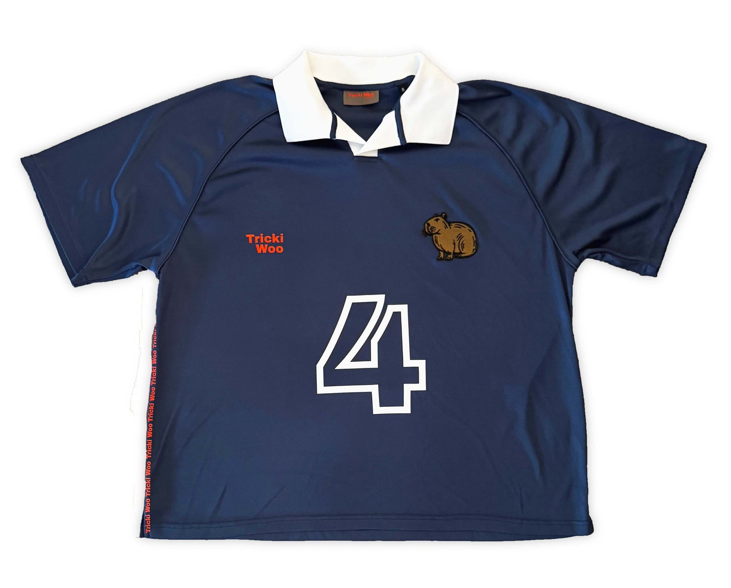 Tricki Woo Vintage Match Jersey – Midnight Blue - Tricki Woo